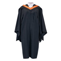 量身訂作香港都會大學畢業袍  語言研究學士學位畢業袍 橙色單邊披肩畢業袍  E&L BLSE1/2/3 畢業袍 垂布 DA341 量身訂作香港都會大學畢業袍  語言研究學士學位畢業袍 橙色單邊披肩畢業袍  E&L BLSE1/2/3 畢業袍 垂布 DA341